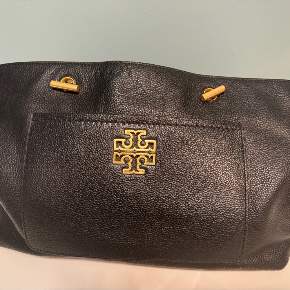 Tory Burch Britten Satchel - Black